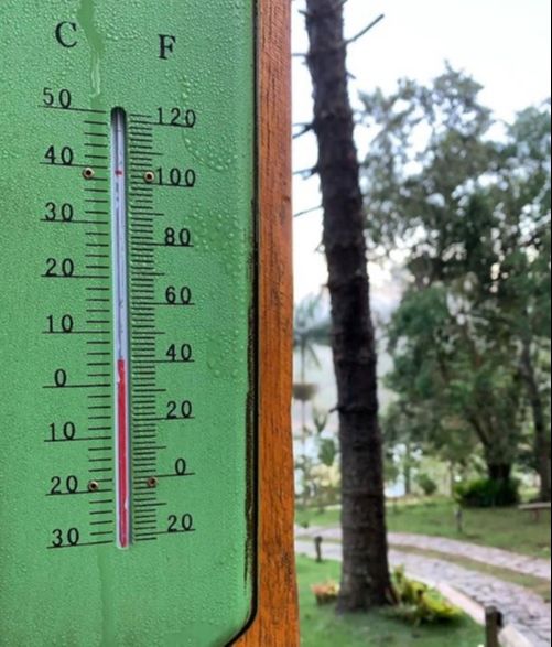 Oito cidades registram recorde de frio nesta madrugada