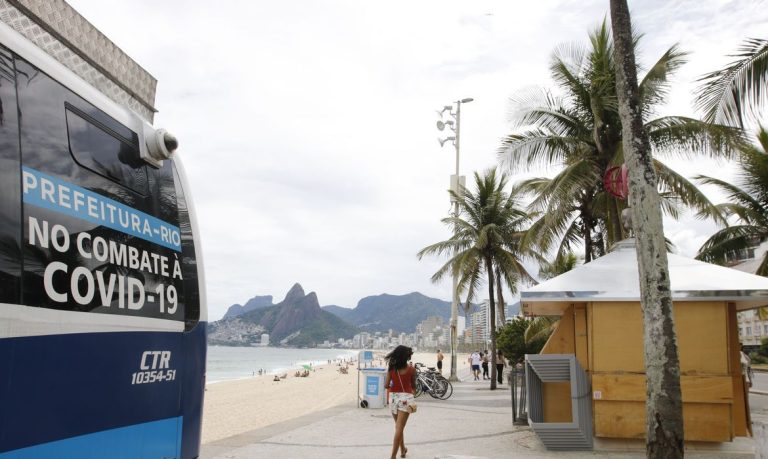 Rio: situação melhora, mas há regiões com risco alto para covid-19