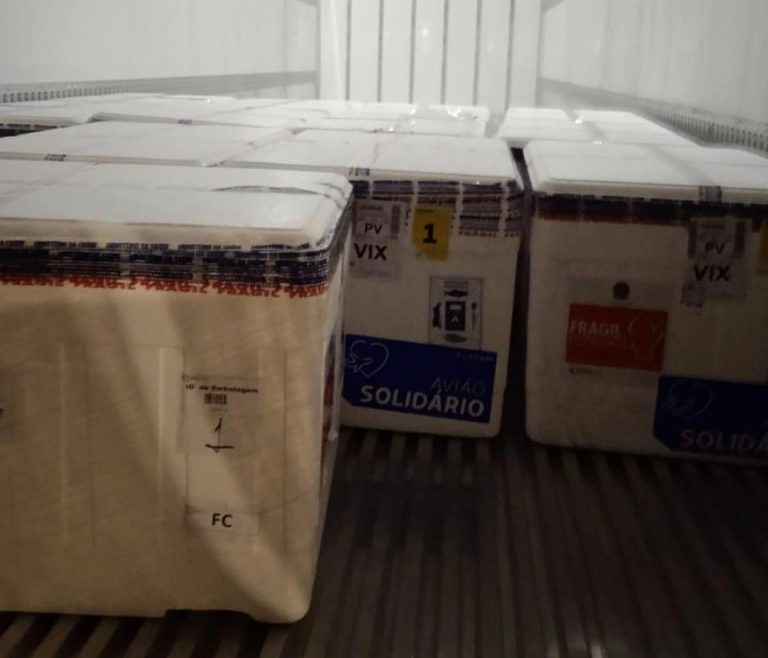 Quase 140 mil doses de vacina contra a Covid chegam ao Estado