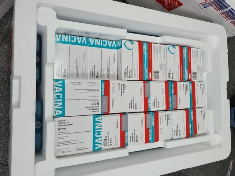 Estado vai receber mais 158.800 doses de vacina contra covid esta semana