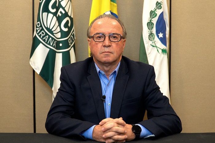 Presidente do Coritiba morre vítima de Covid-19 aos 67 anos