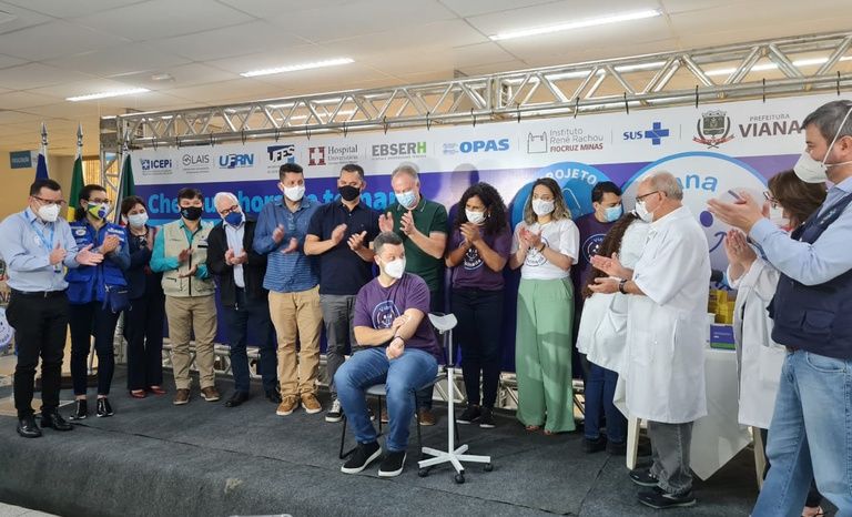9 mil pessoas ainda não tomaram segunda dose em Viana