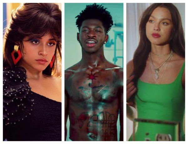 Camila Cabello, Lil Nas X e Olivia Rodrigo no Video Music Awards 21