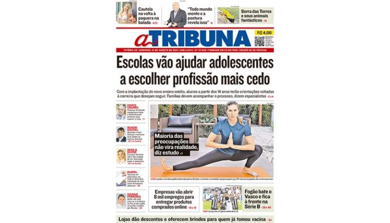 Confira os destaques de A Tribuna deste domingo