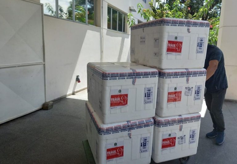 Estado recebeu quase 119 mil doses de vacina contra a covid
