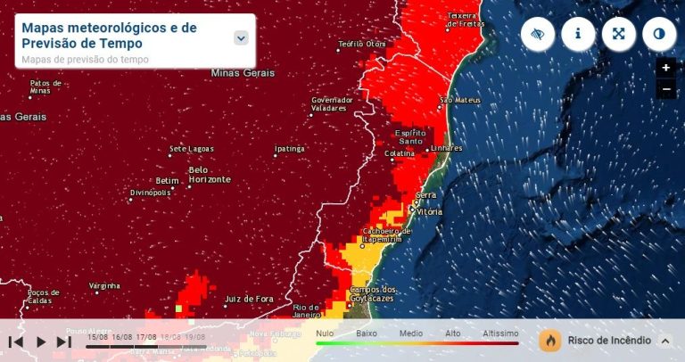 Massa de ar quente traz calor intenso ao Estado