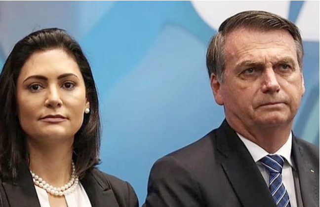 Bolsonaro diz que Michelle tomou vacina contra Covid nos EUA
