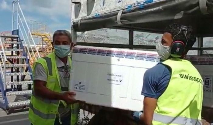 Mais 1 milhão de doses de vacina contra covid chegam ao Estado esta semana