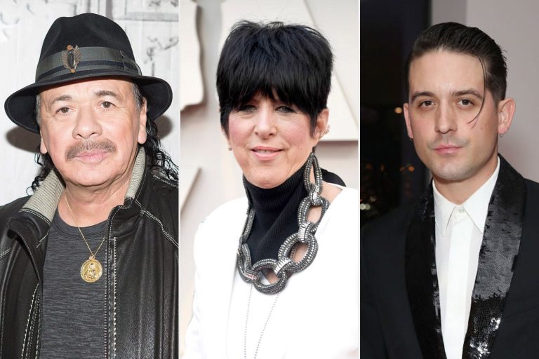 Santana, Diane Warren e G-Eazy em “She’s Fire”