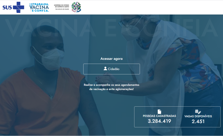 Dados de pessoas vacinadas contra a covid no Estado não foram perdidos