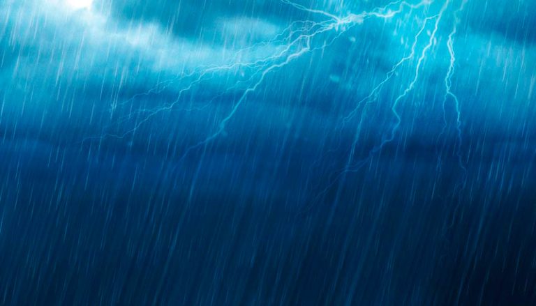 Alerta de tempestade e chuva de granizo para esta terça no Estado