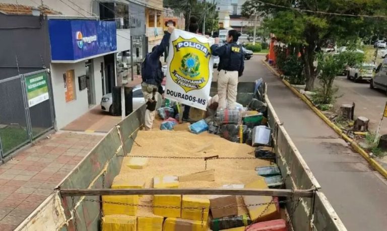 Polícia Rodoviária Federal faz a maior apreensão de maconha do ano