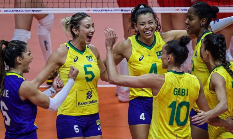 Brasil derrota Turquia pela Liga das Nações feminina