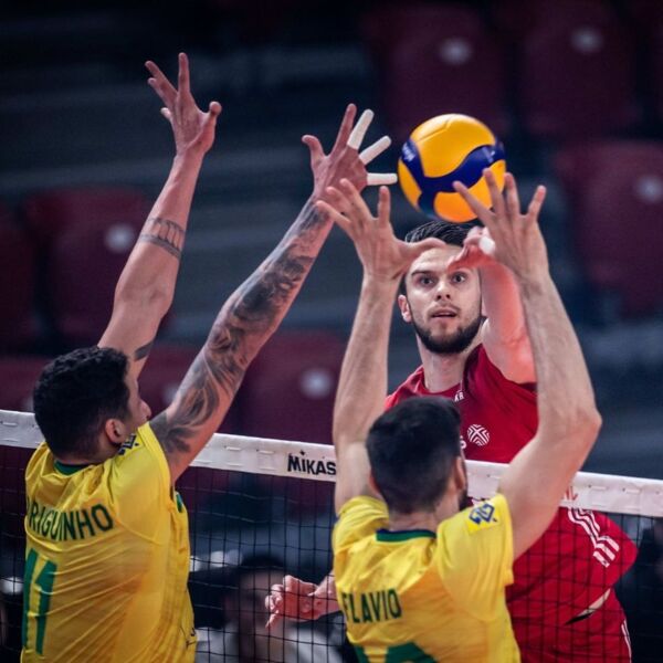 Brasil perde para Polônia e soma 3ª derrota na Liga das Nações masculina