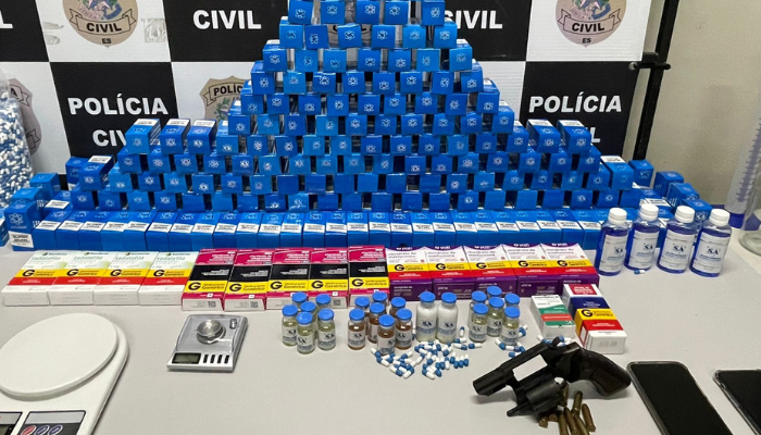 Laboratório clandestino de anabolizantes é fechado pela polícia em Vila Velha