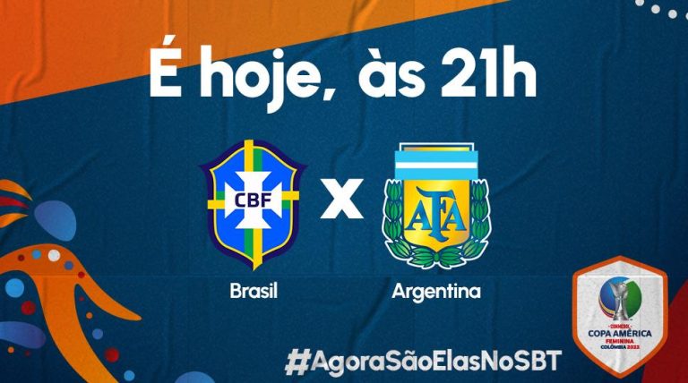 AO VIVO | Assista a Brasil x Argentina pela Copa América Feminina