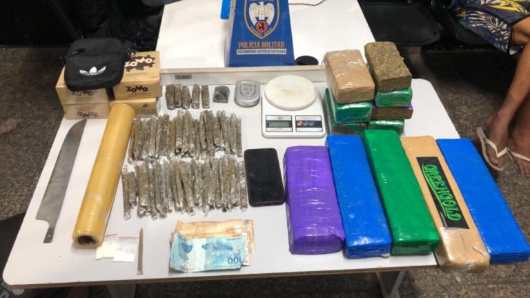 “Motoboy do tráfico” é preso por policiais militares em Aracruz