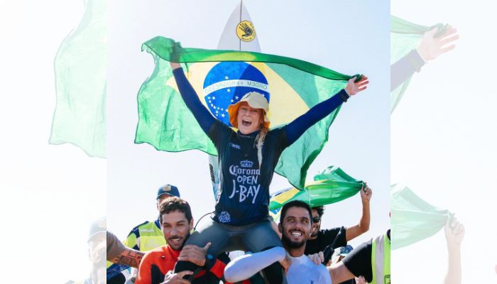 Tatiana Weston-Webb vence etapa da WSL em J-Bay e sobe no ranking