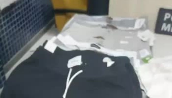 Homem é preso ao furtar R$ 4 mil em roupas de Shopping em Vila Velha