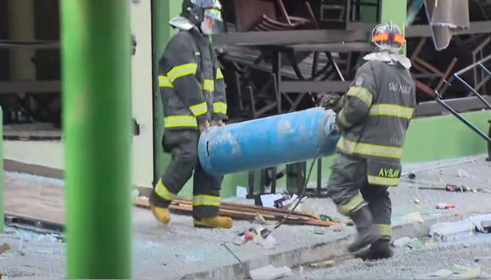 Explosão em restaurante deixa vítimas em São Paulo