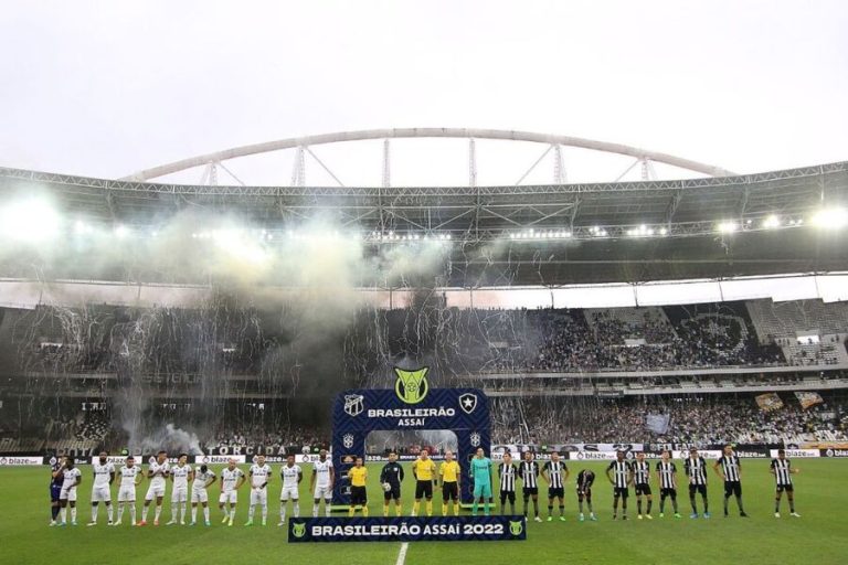 Botafogo sai na frente, leva empate do Ceará e volta a tropeçar como mandante