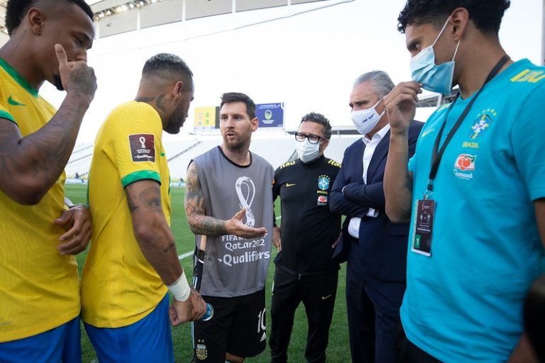 CBF busca suspender partida Brasil x Argentina pelas Eliminatórias