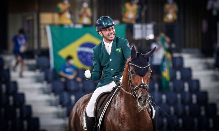 Rodolpho Riskalla fatura bronze no Mundial de Hipismo Paralímpico