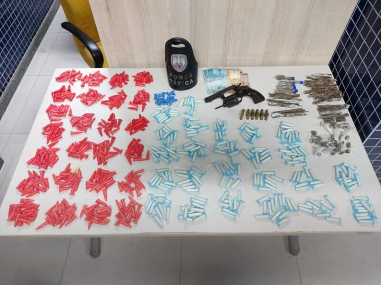 Polícia apreende drogas e munições durante ação em Vila Velha