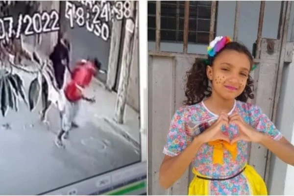 Corpo de menina morta após ir à padaria tem marca de estrangulamento