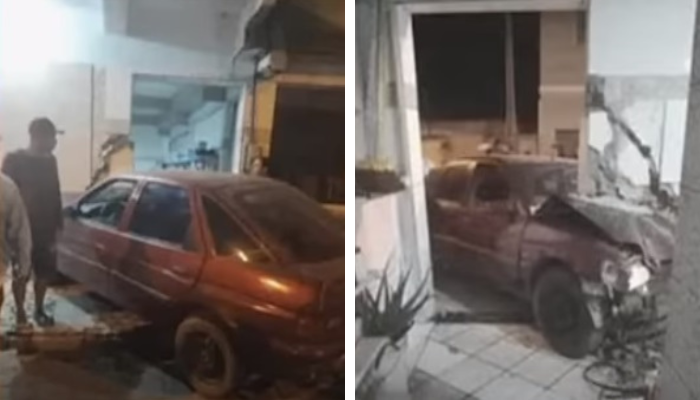 Jovem embriagado é preso após causar acidente em Nova Venécia