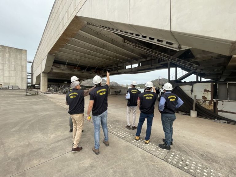 Crea-ES identifica irregularidades em obras do Cais das Artes