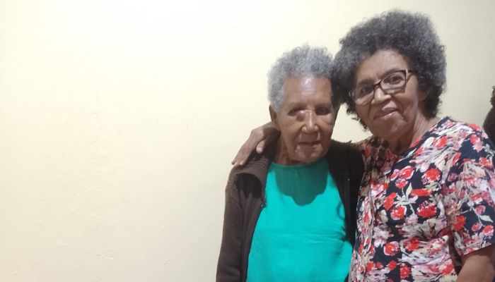 Irmãs se reencontram após 60 anos