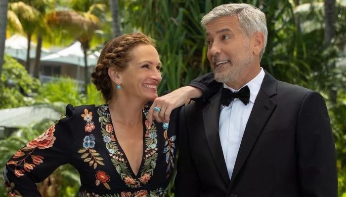Julia Roberts e George Clooney repetem 80 vezes cena de beijo em novo filme