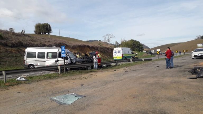 Um morto e dois feridos em acidente na BR-101 no Espírito Santo