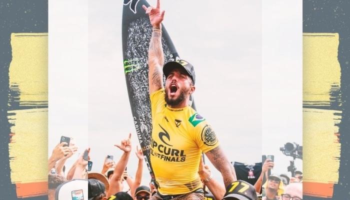Filipe Toledo conquista título do Circuito Mundial de Surfe
