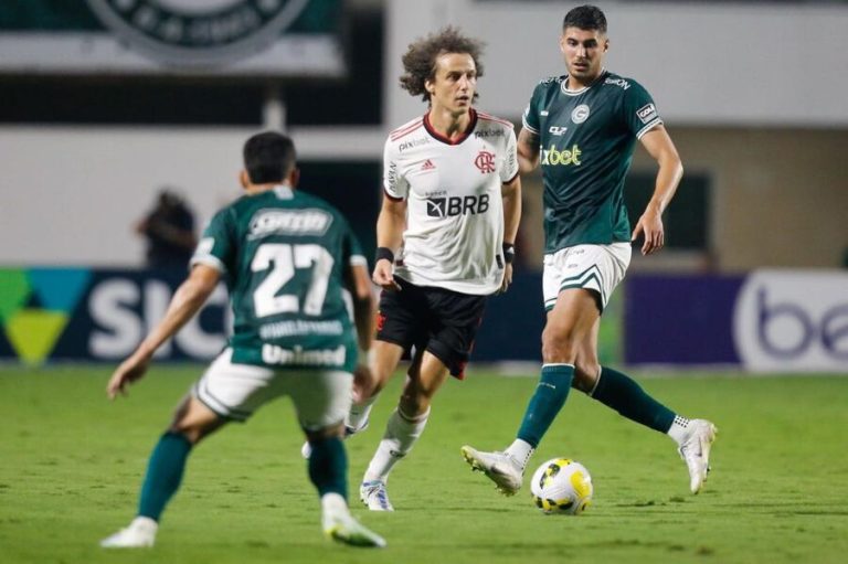 Flamengo arranca empate com Goiás e vê distância para o líder Palmeiras aumentar