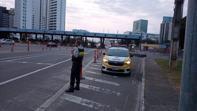 Terceira Ponte funciona normalmente na manhã desta segunda