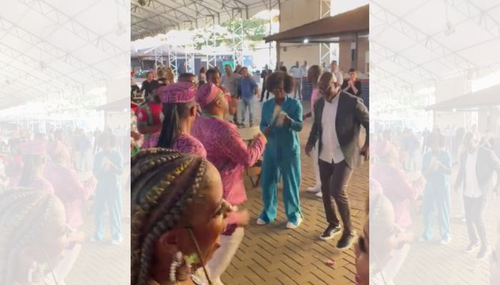 Viola Davis visita Mangueira e se reúne na casa de Taís Araujo e Lázaro Ramos