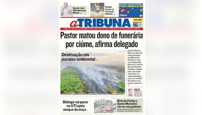 Confira os destaques do jornal A Tribuna deste sábado