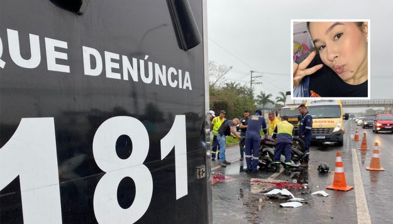 Motociclista morre ao colidir com caminhonete na Rodovia do Sol