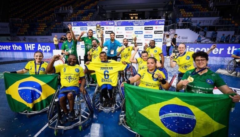 Brasil conquista primeiro Mundial de Handebol de Cadeira de Rodas