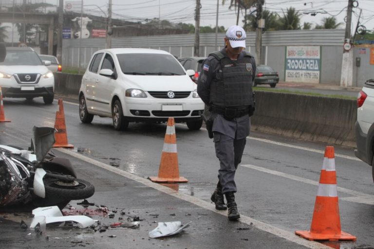 Acidentes com motocicletas já mataram 280 no Estado