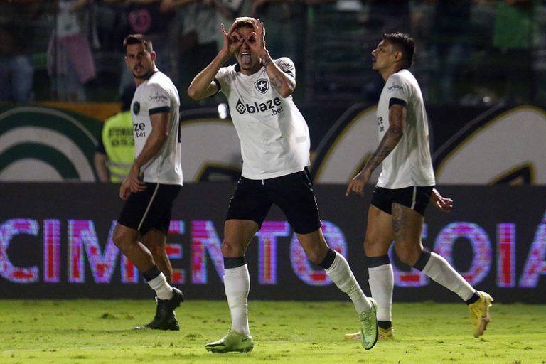 Com gol no fim, Botafogo quebra série invicta do Goiás e vence fora de casa