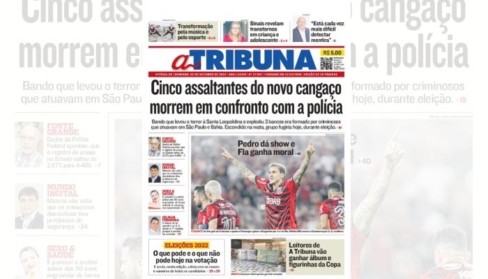 Confira os destaques do jornal A Tribuna deste domingo