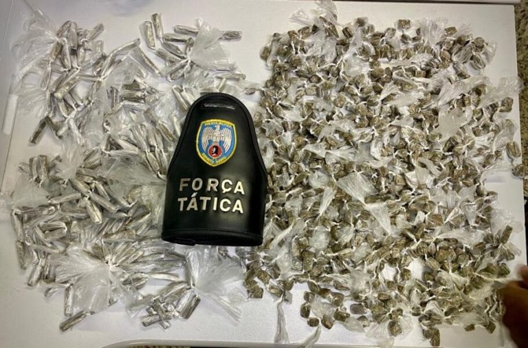 Mais de mil buchas de maconha são apreendidas em Cariacica
