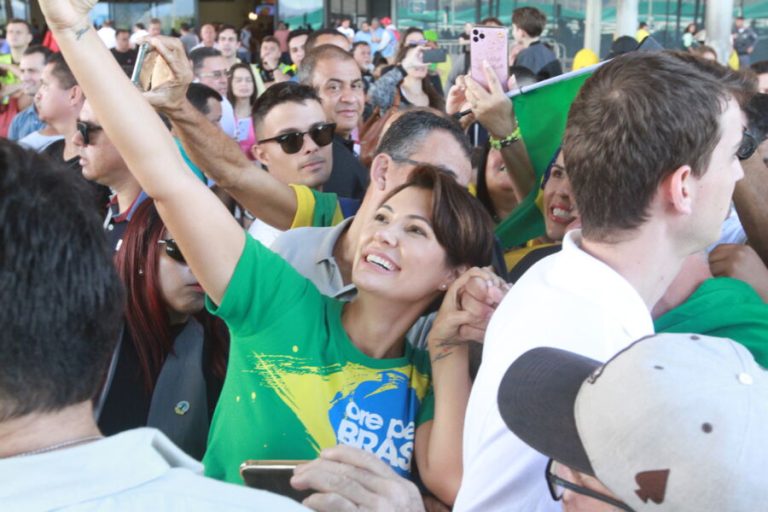 Evento com Michelle Bolsonaro no ES estima participação de até 2 mil pessoas
