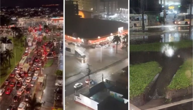 Serra está entre as cinco cidades com mais chuva nas últimas 24h