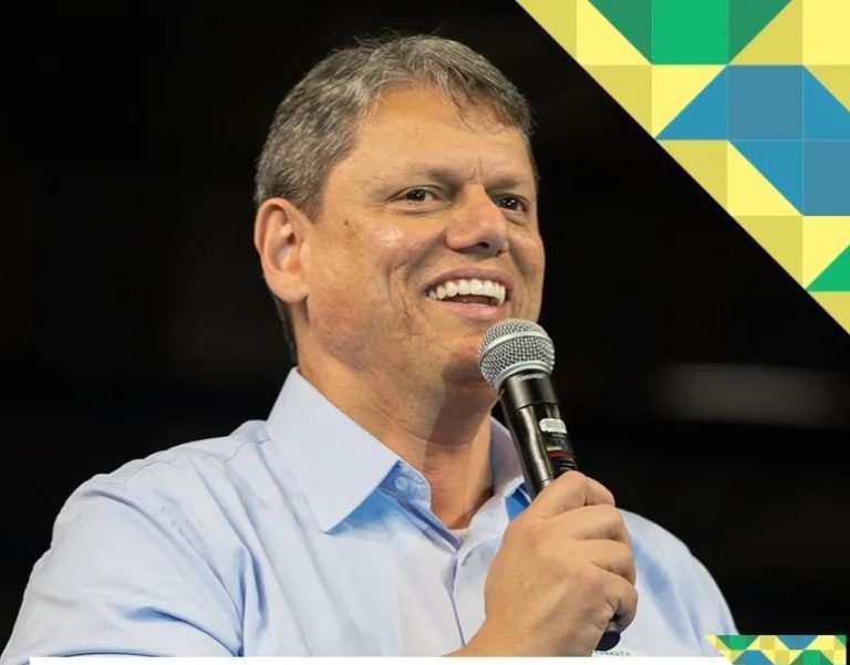 Tarcísio está eleito governador de SP