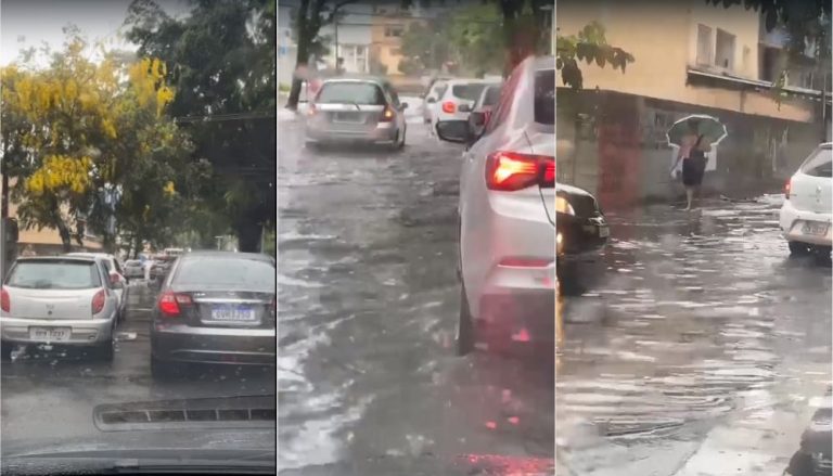 Chuva forte causa transtornos em cidades do ES