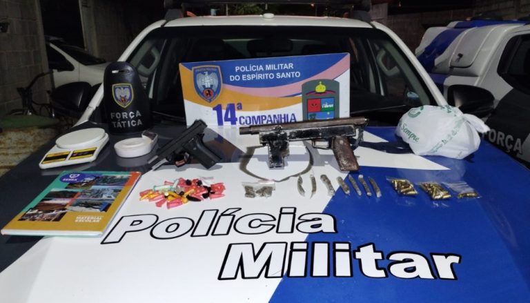 Polícia Militar apreende armas e drogas na Grande Vitória